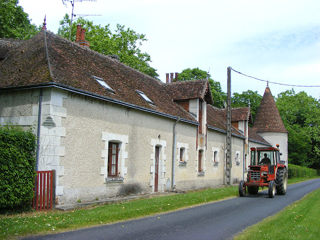Barn, Chateau de l'Effougeard, Indre. France. Photographed by Susan Walter. Tour the Loire Valley with a classic car and a private guide.