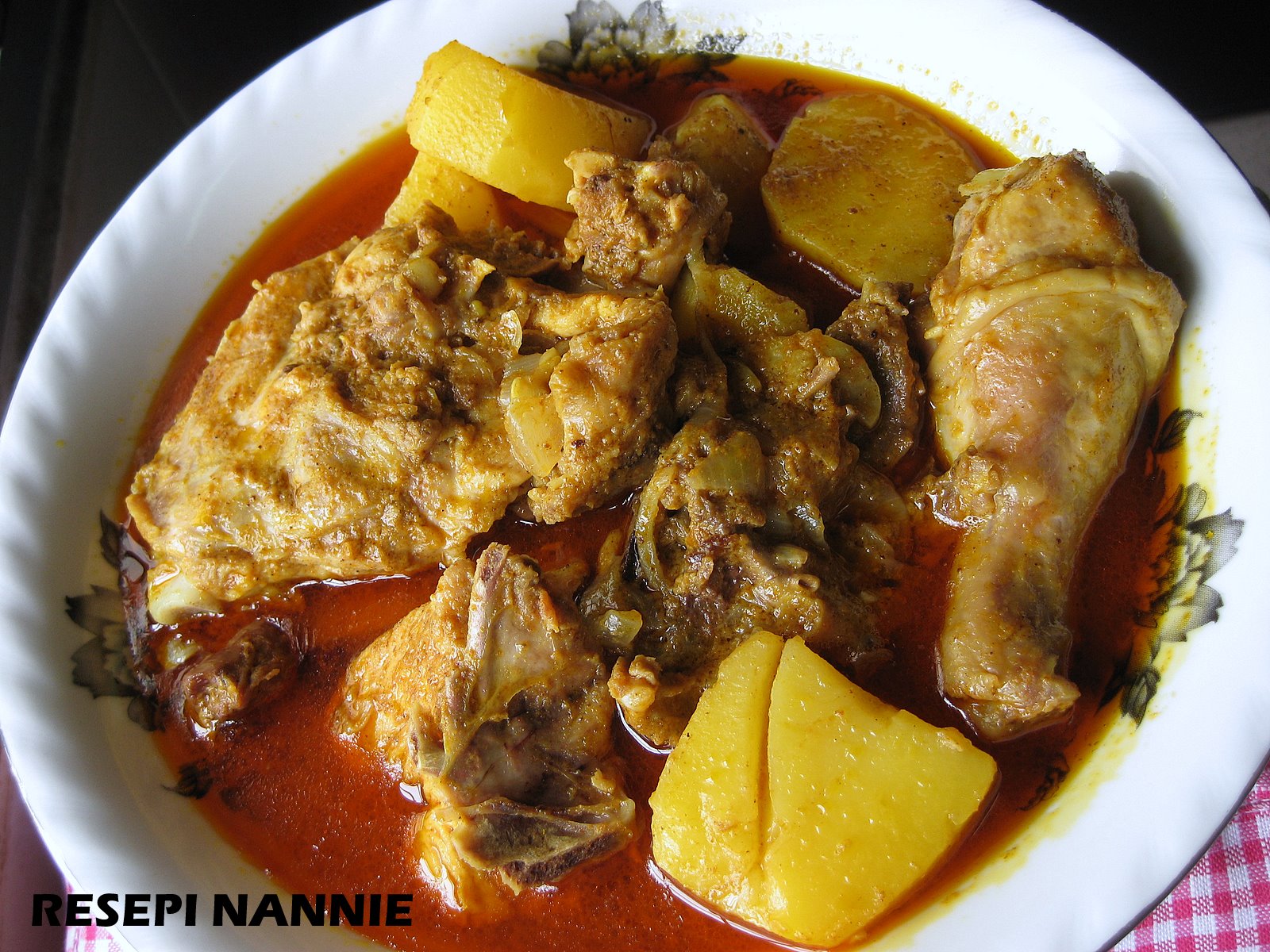 RESEPI NANNIE: NASI MINYAK n KARI AYAM