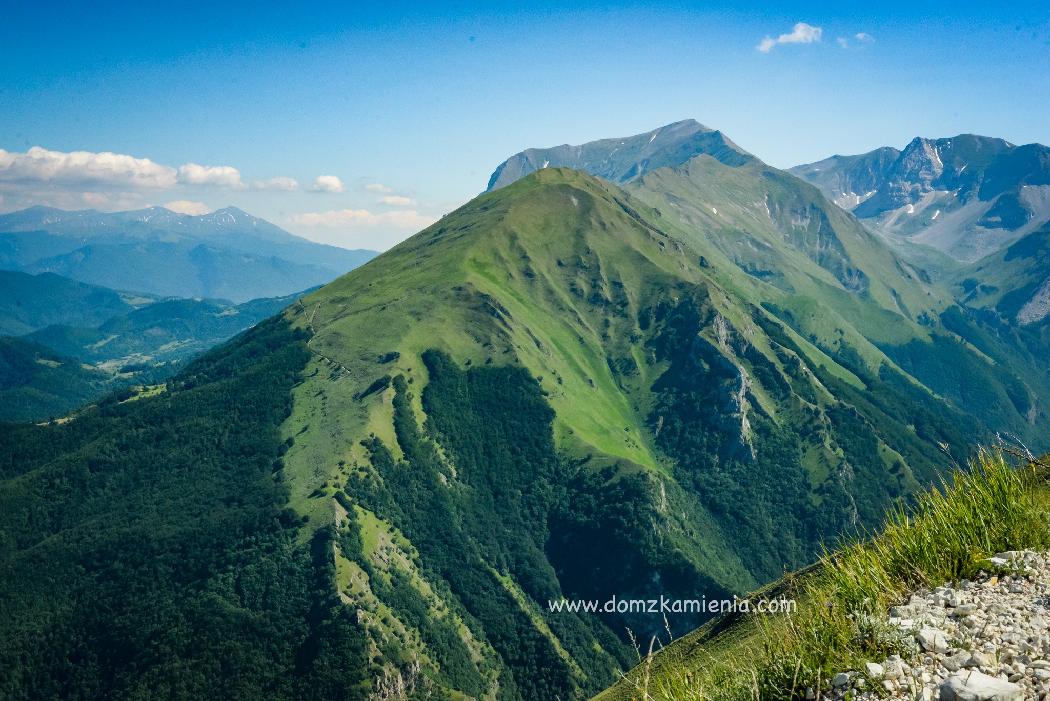 Monti sibillini trekking we Włoszech Dom z Kamienia blog Katarzyny Nowackiej