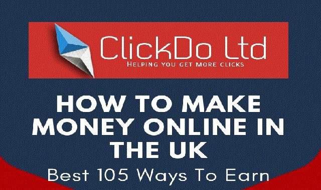 How to Make Money Online in The UK #infographic
