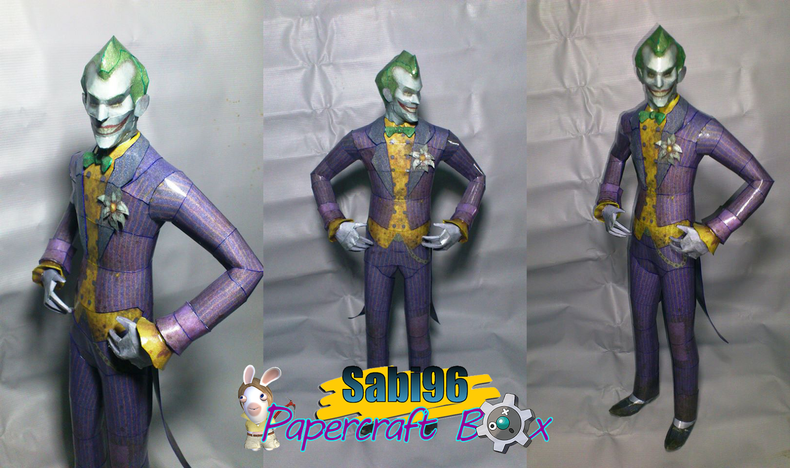 Batman Arkham City The Joker Papercraft