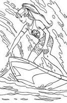 Barbie Coloring Page