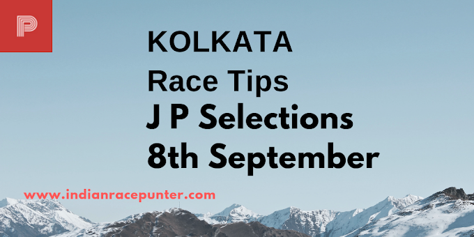 Kolkata Race Tips September 8,2018