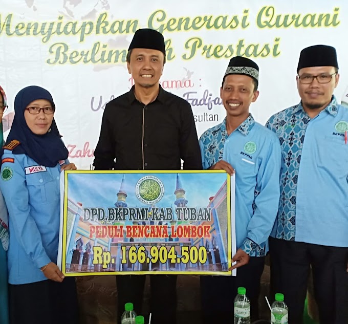 Tekad BKPRMI Jawa Timur Tuk Bangun Masjid di Lombok Makin Kuat 