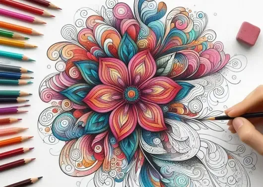 Avoid Smudging with Colored Pencils
