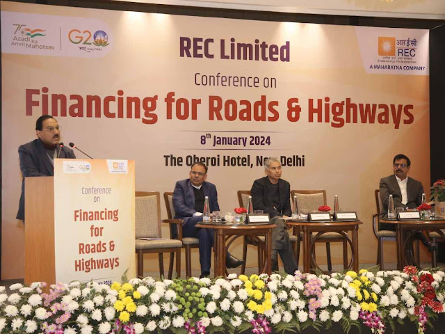சாலைகள் மற்றும் நெடுஞ்சாலைத் துறைக்கான நிதி குறித்த மாநாட்டை ஆர்இசி நிறுவனம் நடத்தியுள்ளது / REC organized conference on Finance for Roads and Highways Sector