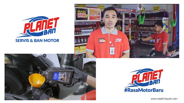 servis motor di planet ban