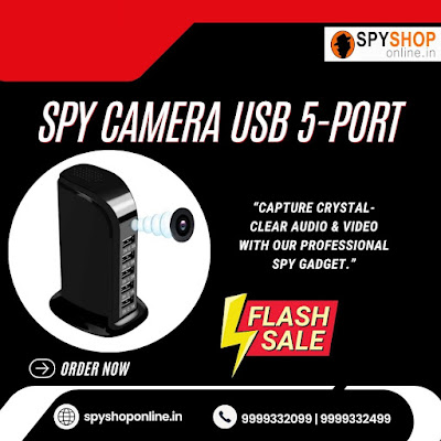 spy charger camera