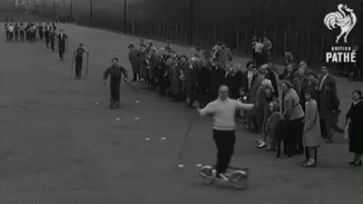 Roller Skiing (1950s)