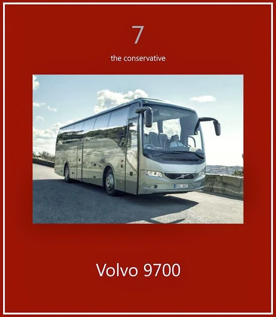 Volvo 9700 7th TOP bus World