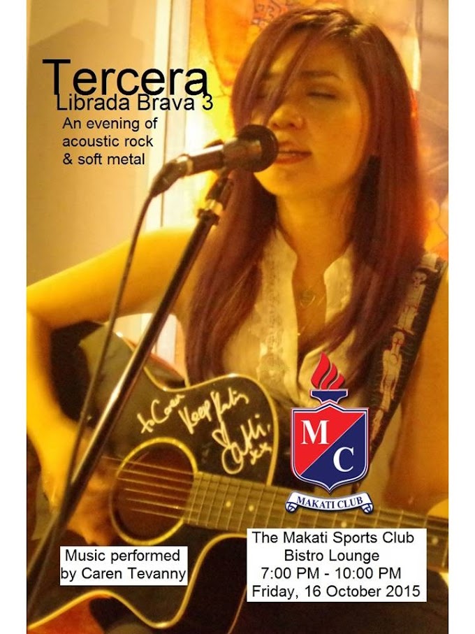 Acoustic rock night at the Bistro Lounge of the Makati Sports Club
