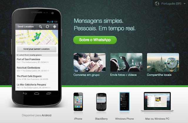 WhatsApp agora no PC e MAC