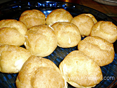 Tertunailah Hasrat Di Hati: Resepi Cream Puff n Custard 