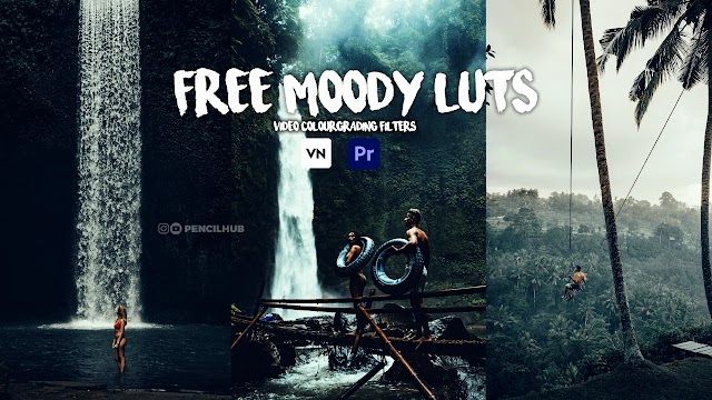 6free moody lut pack | free lut pack for vn editor | pencilhub