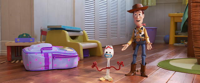 Woody and Forky from Toy Story 4