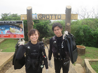 saipan grotto dive