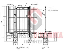 Jual Pagar Brc com Pintu  Pagar Brc Berbagai Macam Model 