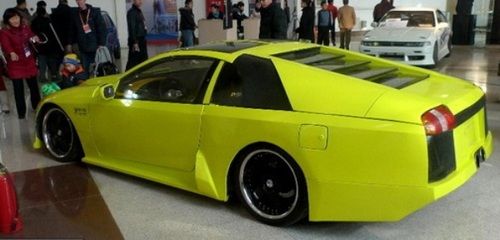 Lamborghini and Nissan