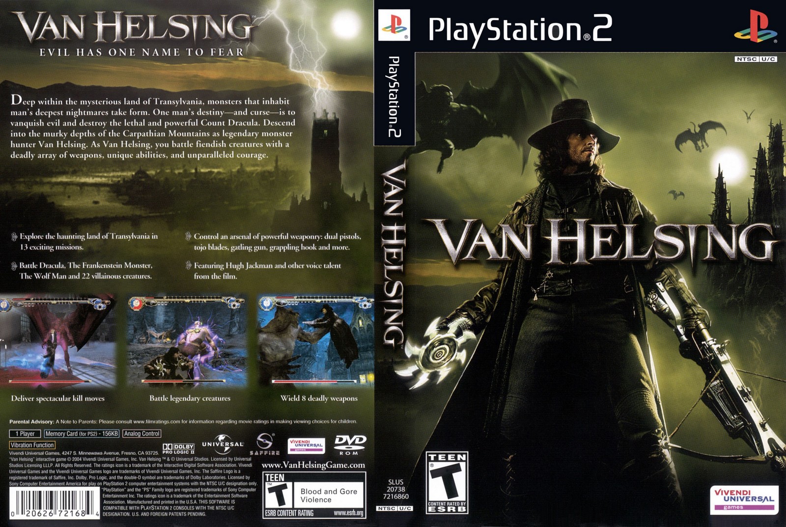 All Computer And Technology Download Game Ps2 Van Helsing