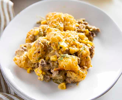 Tater Tot Casserole #healthyfood 