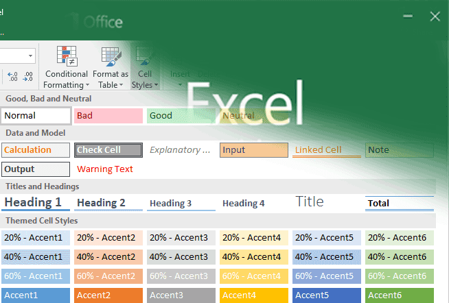 Gambar format cell excel 2016