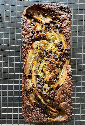 BANANA BREAD aux PÉPITES DE CHOCOLAT