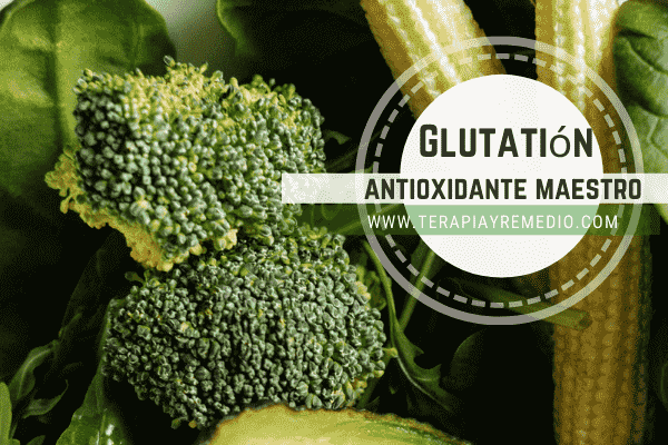 Glutatión es un antioxidante cuya producción está directamente relacionada con el sistema celular.