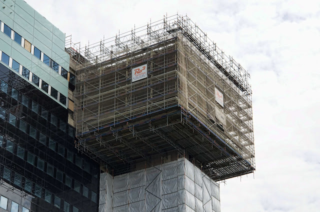 Baustelle Philips-Hochhaus, 73 Meter Höhe, Hotelkette Riu, Martin-Luther-Straße 1 - Kleiststraße, 10777 Berlin, 04.06.2014