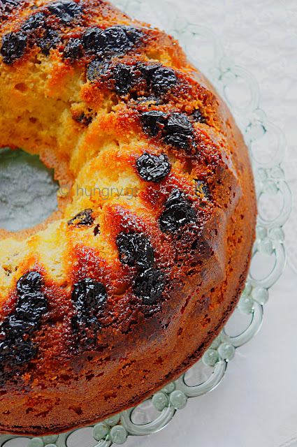 Lemon Cake with Spoon Sweet