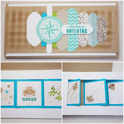 Karte zum Vatertag mit tricky Innenleben Stampin' Up! www.eris-kreativwerkstatt.blogspot.de