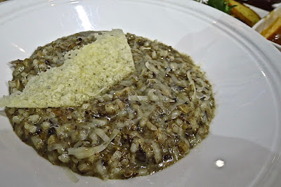 Zazz Pizza, mushroom risotto