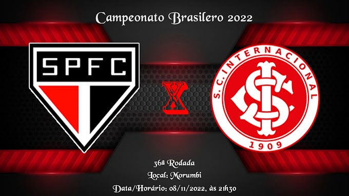 Assistir São Paulo x Internacional ao vivo online HD 08/11/2022