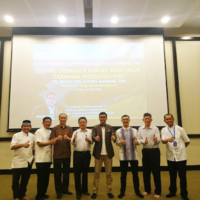 Motivator Perusahaan Indonesia Terbaik Edvan M Kautsar Memberikan Seminar Motivasi untuk 1.000 Karyawan Indofood di Jakarta