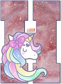 Abecedario Sueños de Unicornio. Unicorn Dreams Abc.