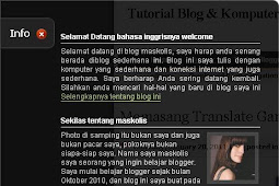 Membuat Info Panel Slide Vertikal dengan jQuery