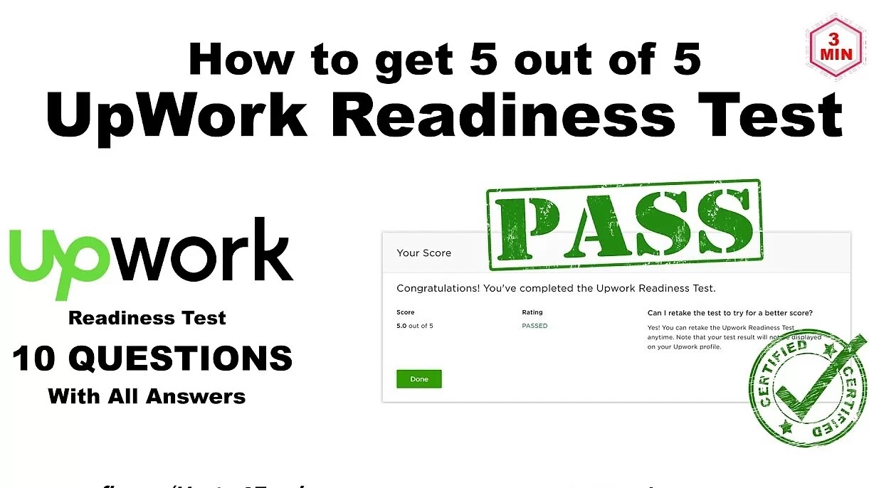 Upwork Readiness Test Answers 2022 Best Guide