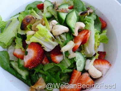 July 24 Roasted garlic salad 011