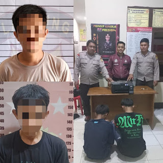 Lagi, Empat Pelaku Curat Diamankan Polsek Jajaran Polres Lampung Utara