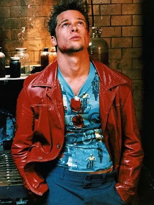 Gmabar Jaket Kulit Brad Pitt