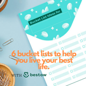 6 bucket lists to help you live your best life - free printables