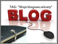 TAG: "Moje blogowe sekrety" 