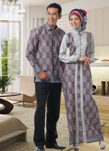 20 Model  Baju  Batik  Terbaru  Kombinasi Hijab  Tampil Cantik