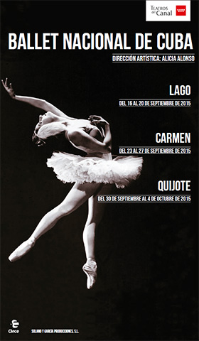 El Ballet Nacional de Cuba presenta El Lago de los cisnes, Carmen y El Quijote