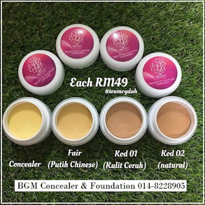 Bihan BGM Concealer & Foundation