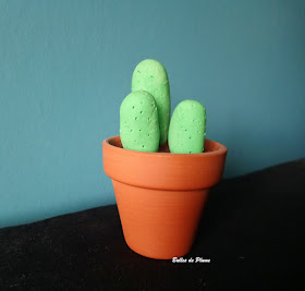 Bulles de Plume DIY Cactus pâte durcissante