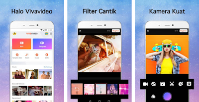 Aplikasi editing video Android : VivaVideo