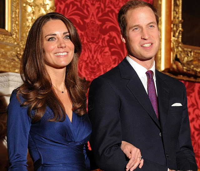 prince william kate middleton wedding date. Pair of Prince William and his