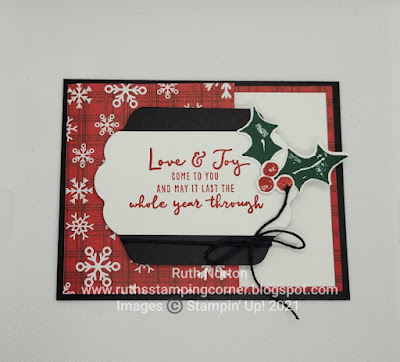 stampin up, christmas season, christmas to remember