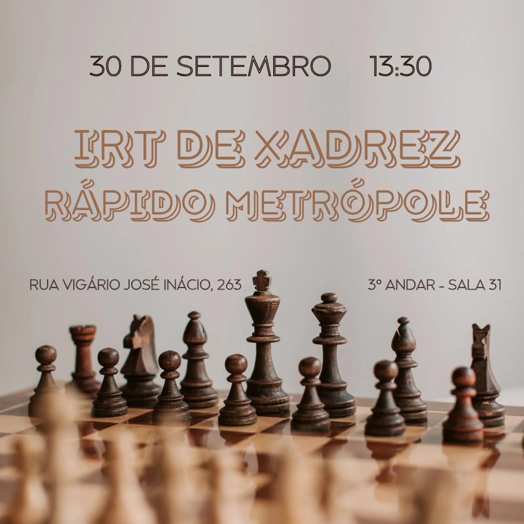 I IRT Semanal do Clube de Xadrez São Paulo - Xadrez Total