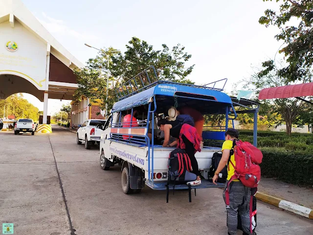 Camioneta hasta Ban Nakasang, Laos